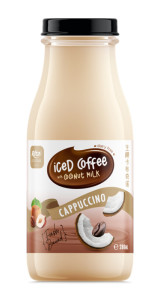 Iced Coffee Coco Milk Capuchino 280ml Glass