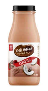 Iced Coffee Coco Milk Espresso 280ml Glass