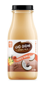 Iced Coffee Coco Milk French Vanilla 280ml Glass
