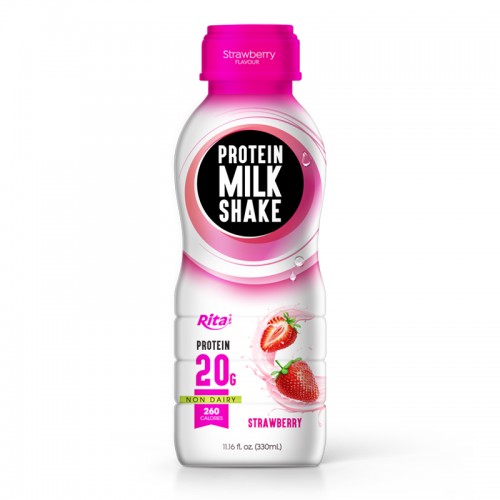 protein milkshake bottle