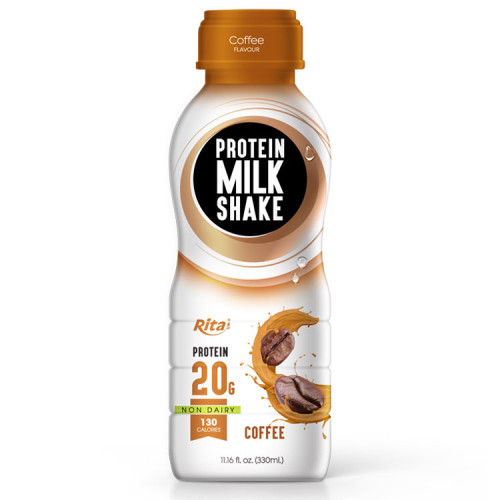 Juice bottles Protein milk shake with cofee