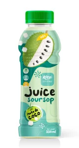 Juice with nata de Coco 330ml Pet 01