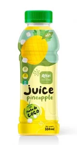 Juice with nata de Coco 330ml Pet 04