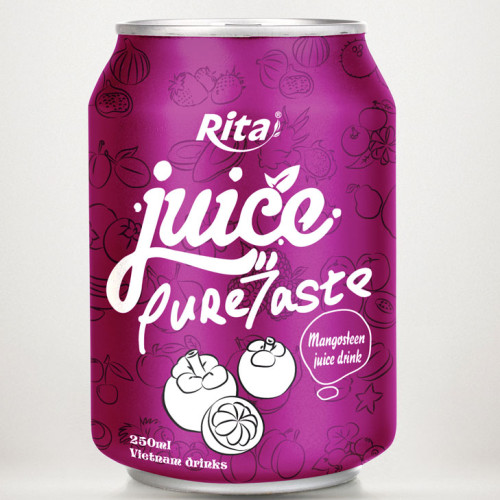 Mangosteen juice drink 250ml short can