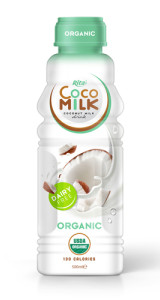 Manufacturing Suppliers Organic Coco milk 500ml PP