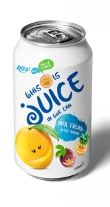 Manufacturing Suppliers mix fruit  juice 330ml