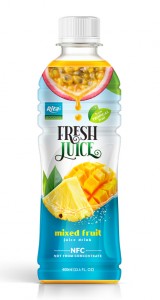 Mixed fruit juice 400ml PET