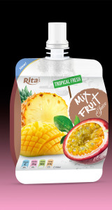 Mixfruit juice 100ml in bag 