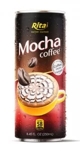 Mocha coffee 250ml can