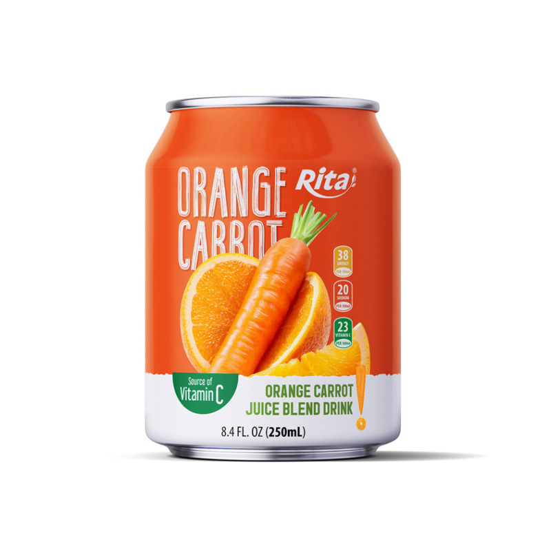 Orange Carrot 250ml short can