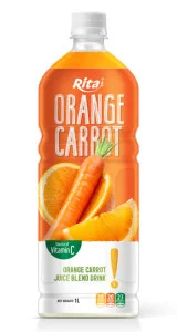 Orange Carrot Juice blend drink Vitamin C 1L petbottle