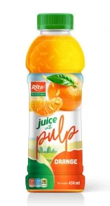 Orange juice with Pulp 450ml Pet