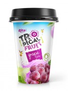 PP cup 330ml fruit grape juice