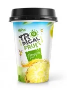 PP cup 330ml fruit pineapple juice