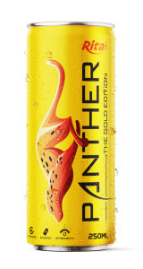 Panther Energy Drink 250ml Yellow