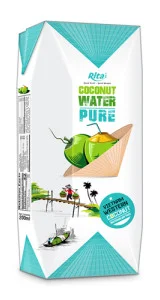 Paper box 200ml Coconut water