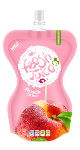 Peach  juice drink 150ml in bag packing