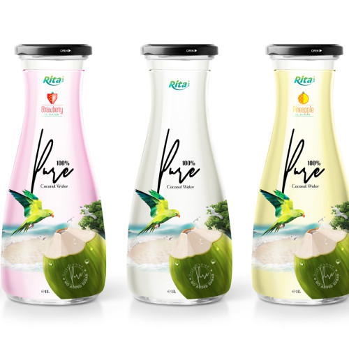 Poster Coco 1L Glass bottle 02