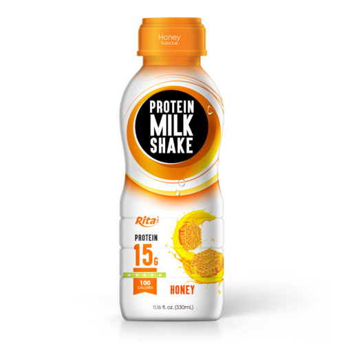 Protein Milk Shake with honey 330ml PP bottle 11.16 fl oz