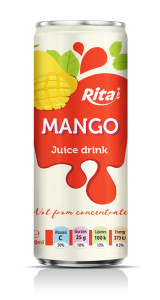 Pure juice mango fruit juice Not from concentrate