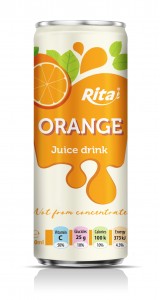 Pure juice orange fruit juice Not from concentrate