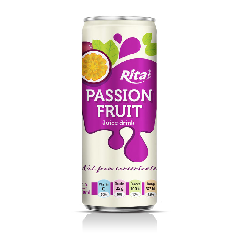Pure juice passion fruit juice Not from concentrate
