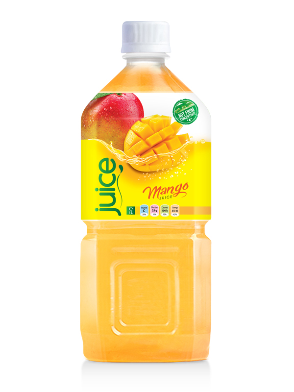 Pure mango juice drink 1000ml pet bottle 1