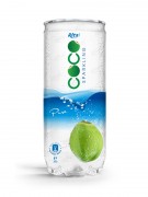 Pure sparking coconut water 250ml Pet Can 