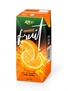 Real homemade fruit orange juice