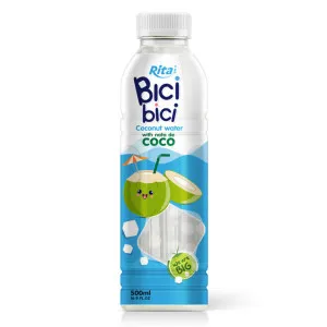 Rita Bici Bici Coconut Water with Nata de Coco 500ml PET Bottle