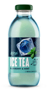 Rita Blueberry  Mint Ice Tea 500ml Glass Bottle