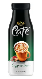 Rita Cappuchino Cafe 405ml glass bottle