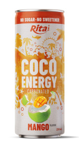Rita Coco Energy Carbonated Mango Flavor