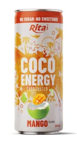 Rita Coco Energy Carbonated Mango Flavor