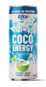 Rita Coco Energy Carbonated Original Coconut Water