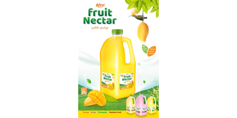 Rita Fruit Nectar 2L with mango flavor