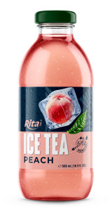 Rita Peach Ice Tea 500ml Glass Bottle