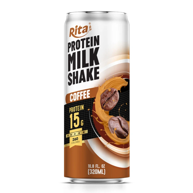Protein Milkshake Coffee Flavor High Protein Milk Drink - RITA Beverage