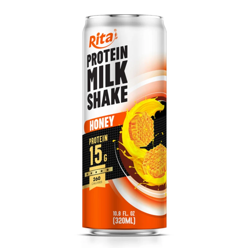 Protein Milkshake Honey Flavor Natural Sweetness High Protein Drink - RITA Beverage