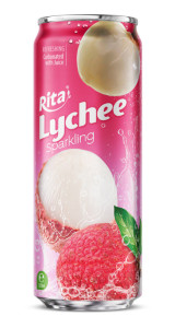 Rita Sparkling Lychee Drink 320ml Sleek Can
