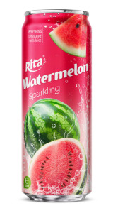Rita Sparkling Watermelon Juice Drink 320ml Sleek Can
