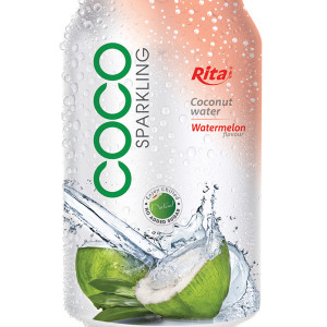 Sparking Coconut water with water melon 330ml 