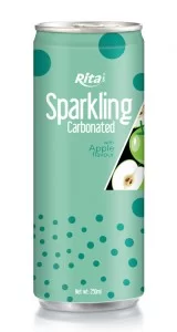 Sparkling Carbonated 250ml can apple