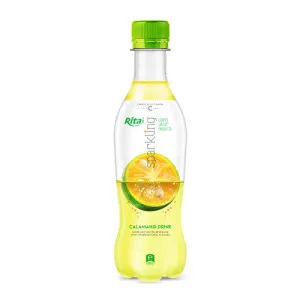 Sparkling fruit calamansi flavor 400ml Pet bottle rita web