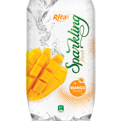 Sparkling mango juice drink 350ml Pet bottle