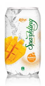 Sparkling mango juice drink 350ml Pet bottle 