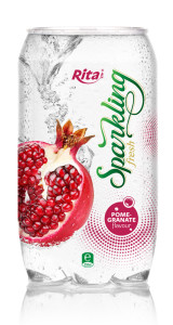 Sparkling pomegranate juice drink 350ml Pet bottle 