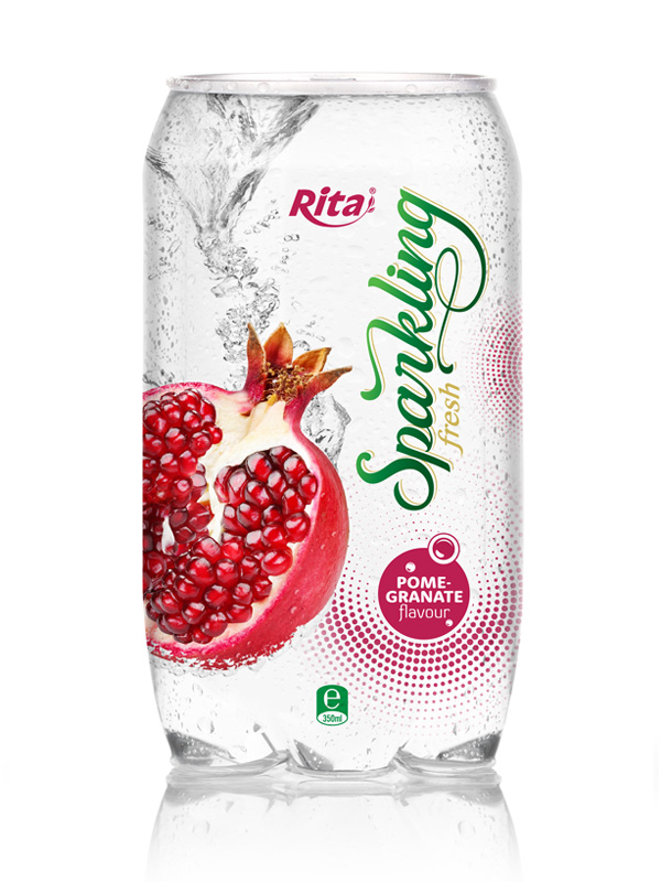 Sparkling pomegranate juice drink 350ml Pet bottle 