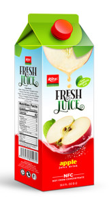 Wholesale Paper Box 1L apple juice 