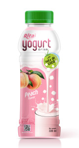 Yogurt Peach 330ml 